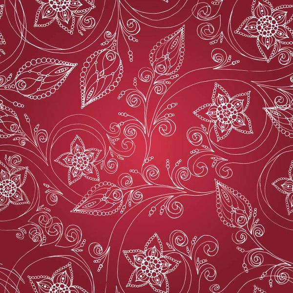 Sattelschoner Softshell Muster rot