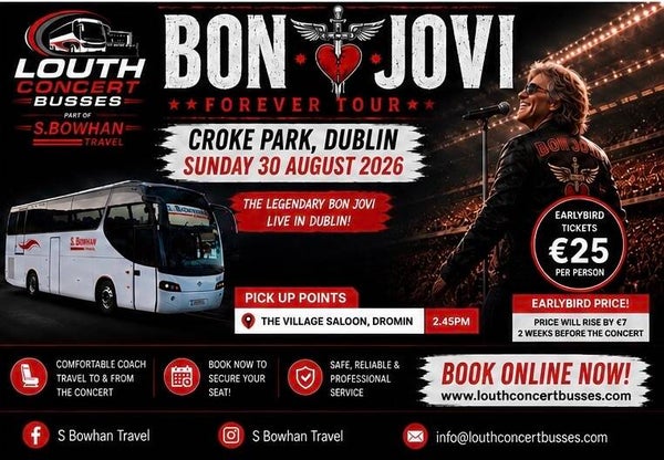 BON JOVI CROKE PARK 30TH AUGUST