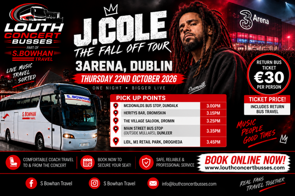 J COLE 3 ARENA 22ND OCTOBER