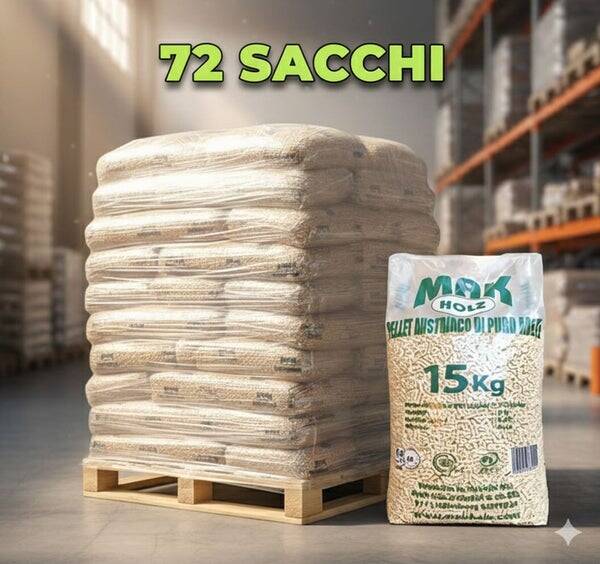 MAK HOLZ -3 BANCALE 72 SACCHI