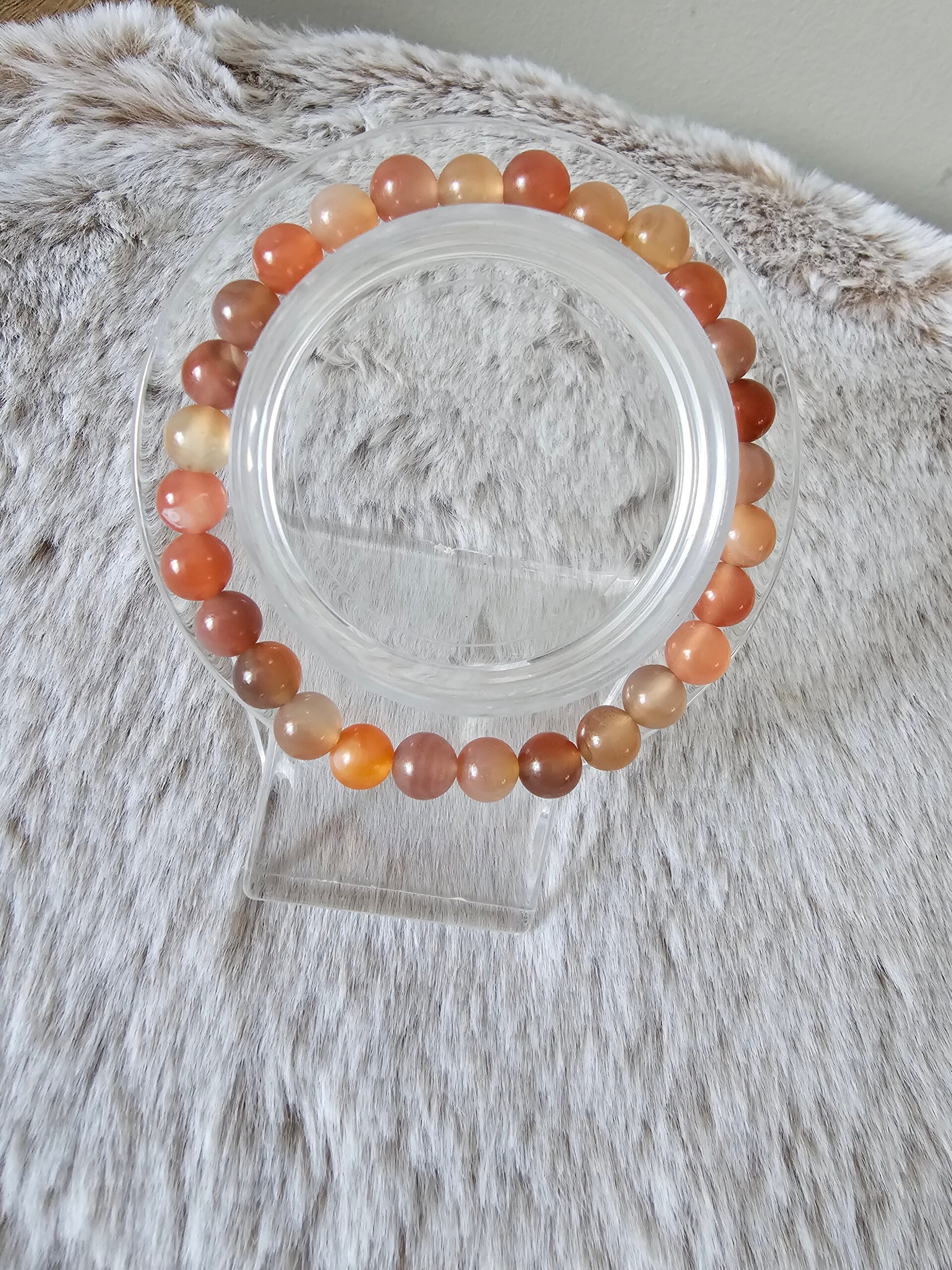 Carneool armband 6mm