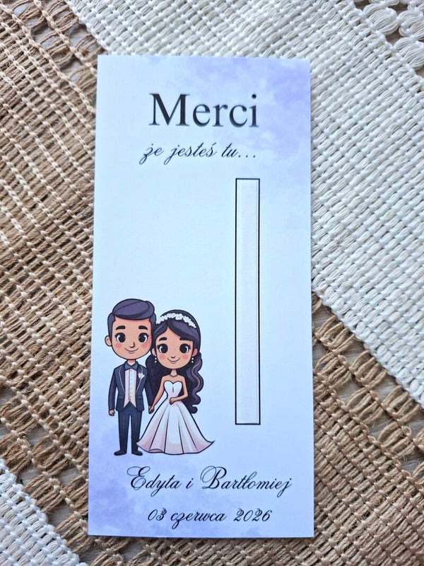 Karteczka pod merci nr 10
