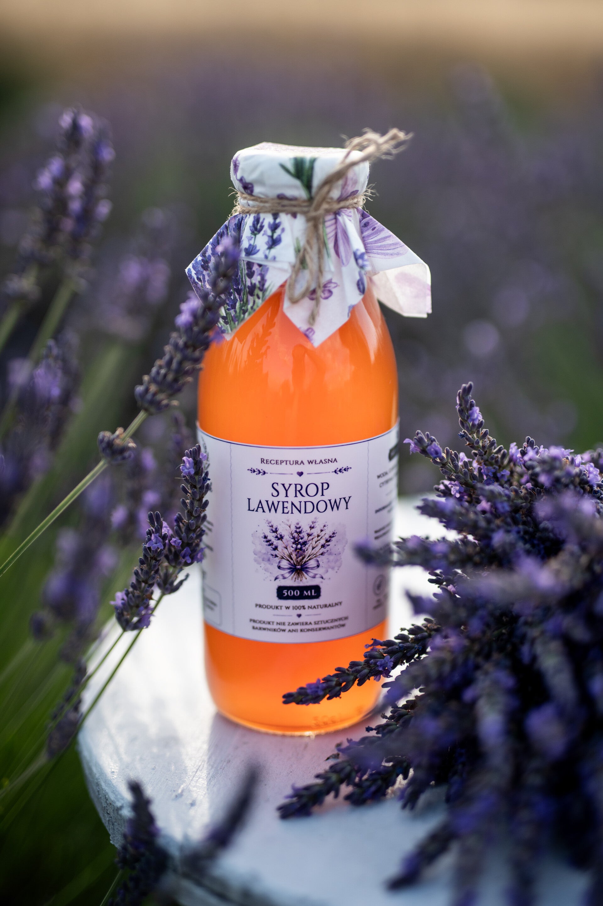 Syrop lawendowy 500 ml
