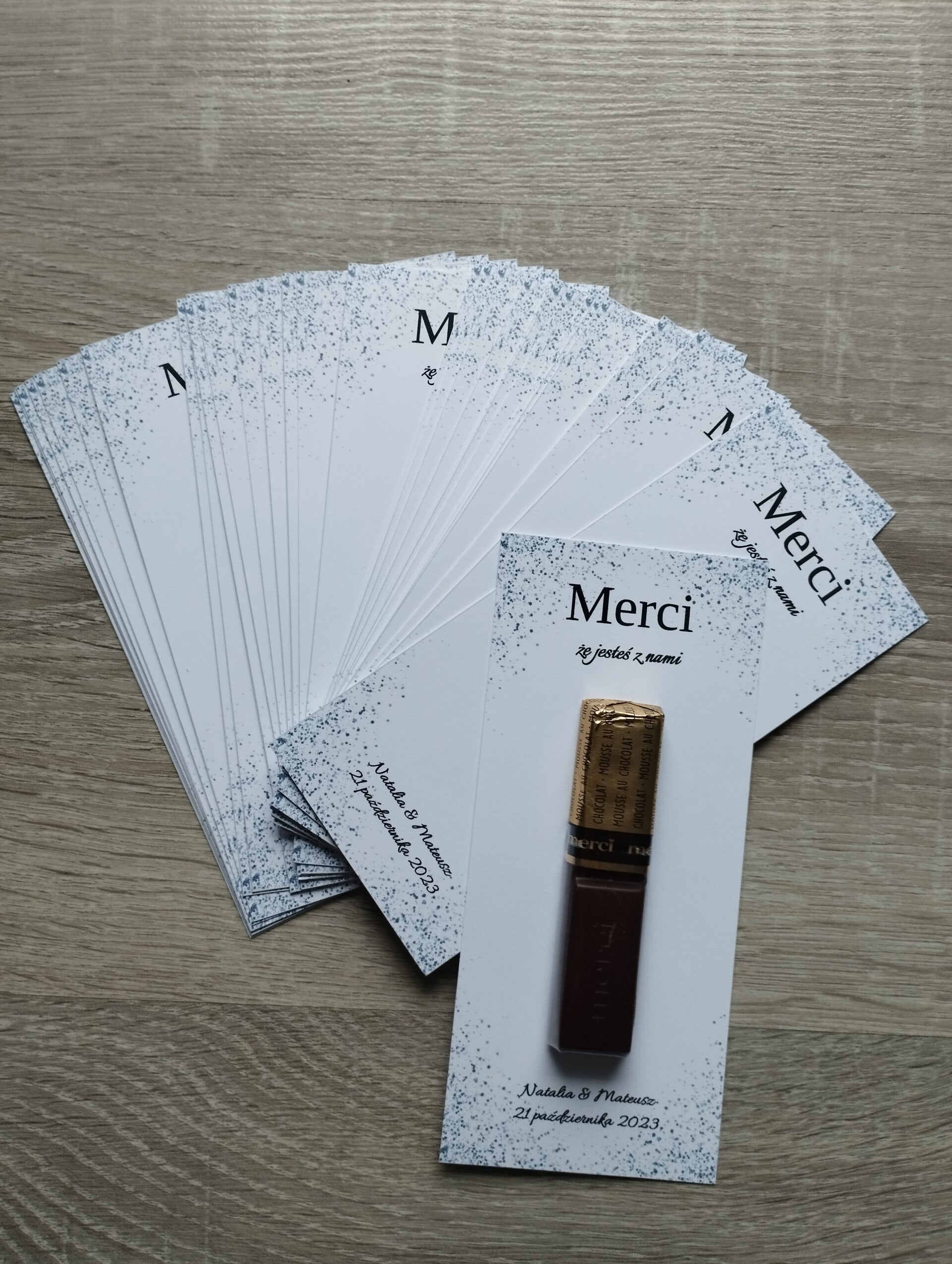 Karteczka pod merci nr 9