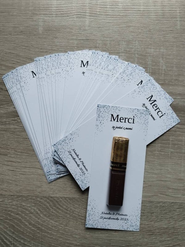 Karteczka pod merci nr 9