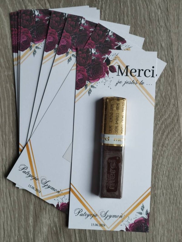 Karteczka pod merci nr 8