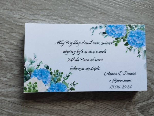 Karteczka 9x5 cm nr 3