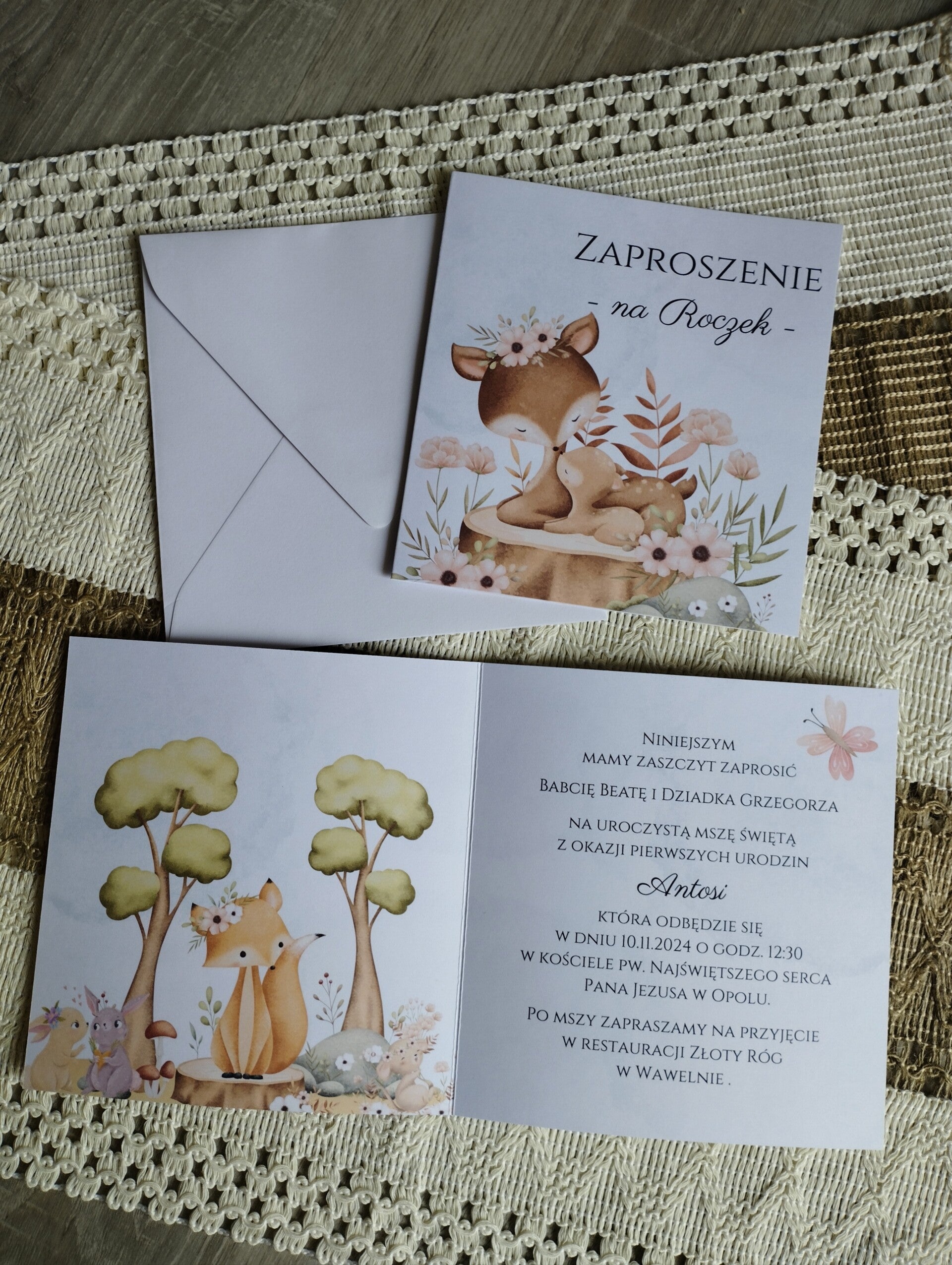 Zaproszenie Roczek nr 9