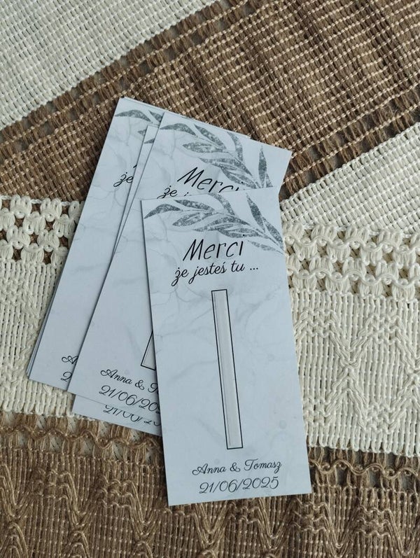 Karteczka pod merci nr 6