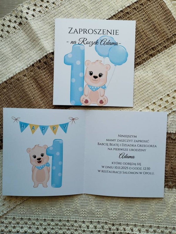 Zaproszenie Roczek nr 10