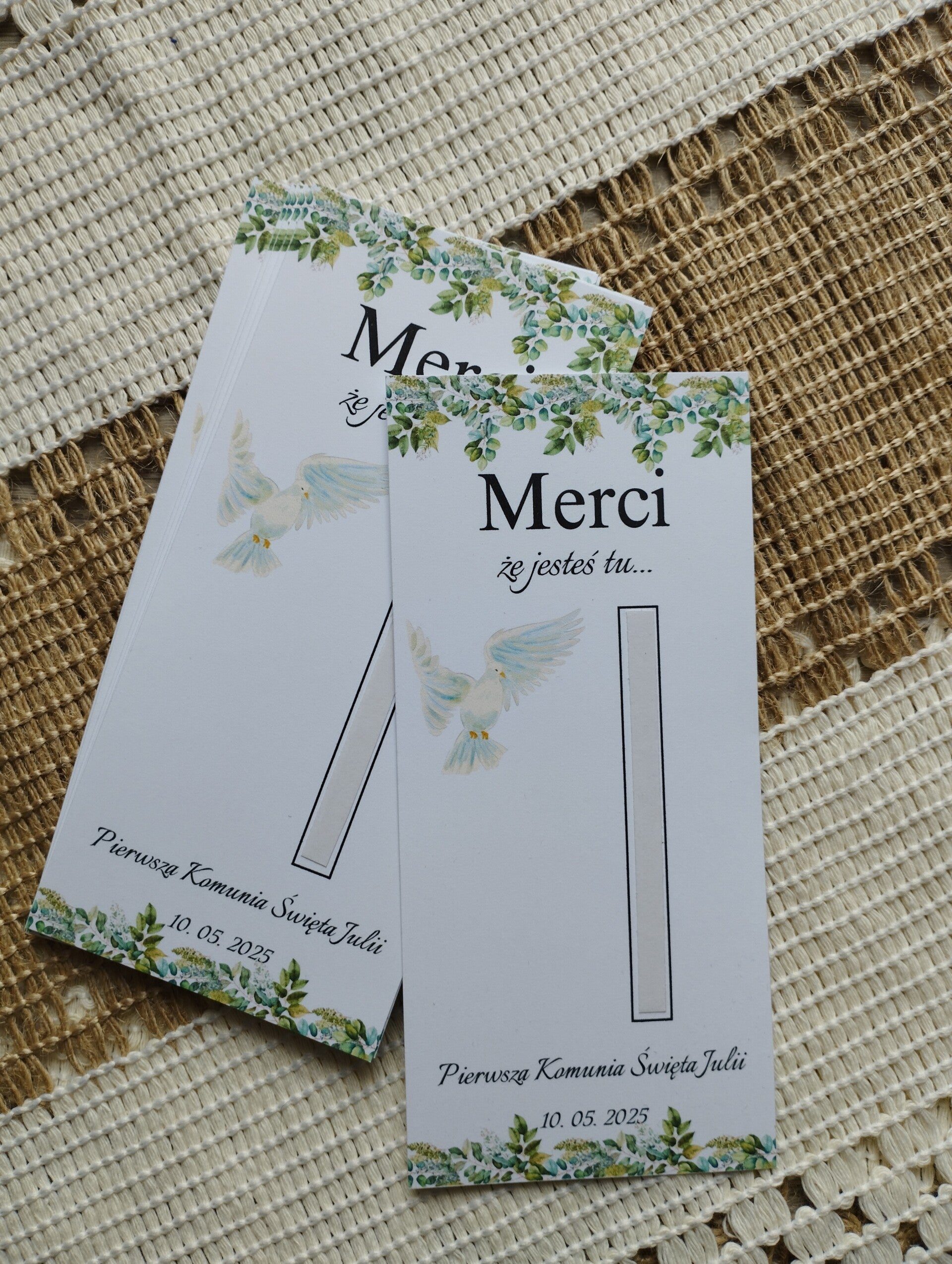 Karteczka pod merci nr 9