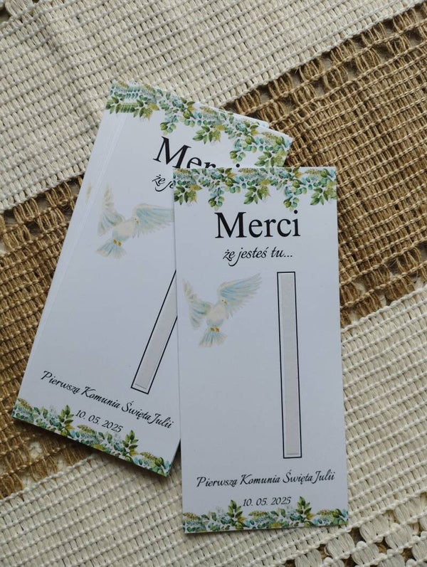 Karteczka pod merci nr 9