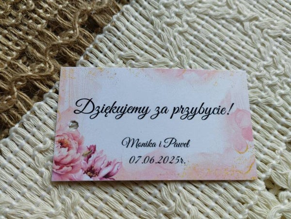 Karteczka 6x3,5 cm nr 1