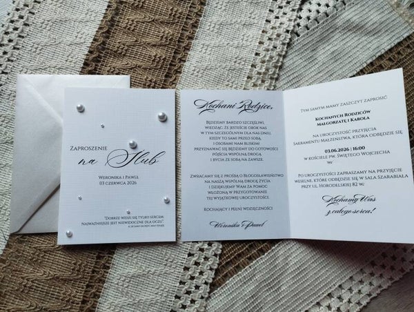 Zaproszenie dla Rodziców nr 9