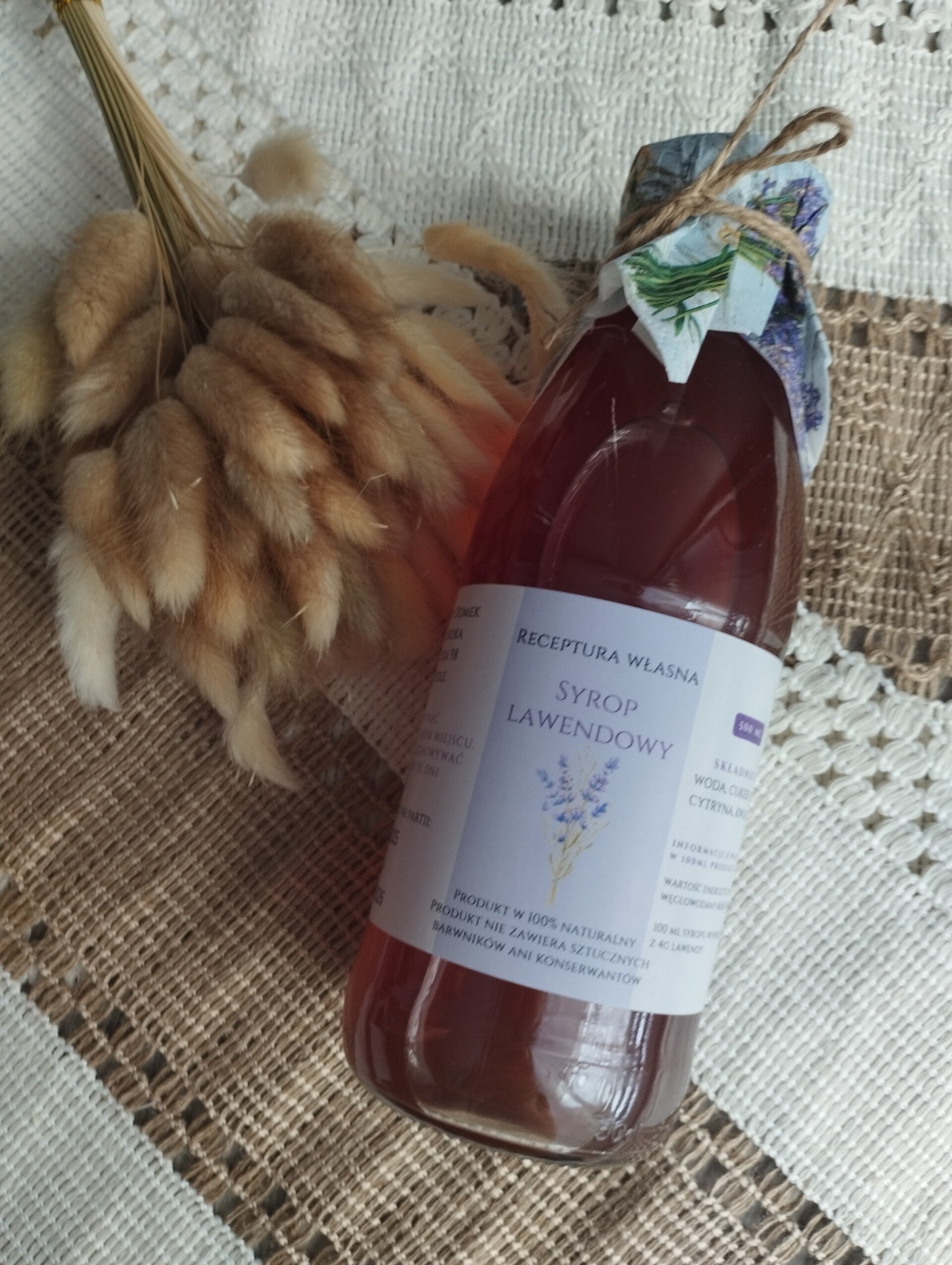 Syrop lawendowy 500 ml