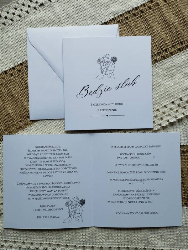 Zaproszenie dla Rodziców nr 3