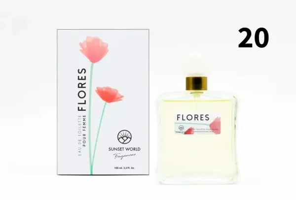 EAU de toilette flores 100ml