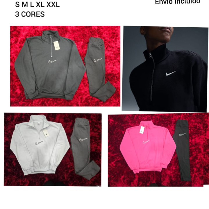 Chandal media cremallera