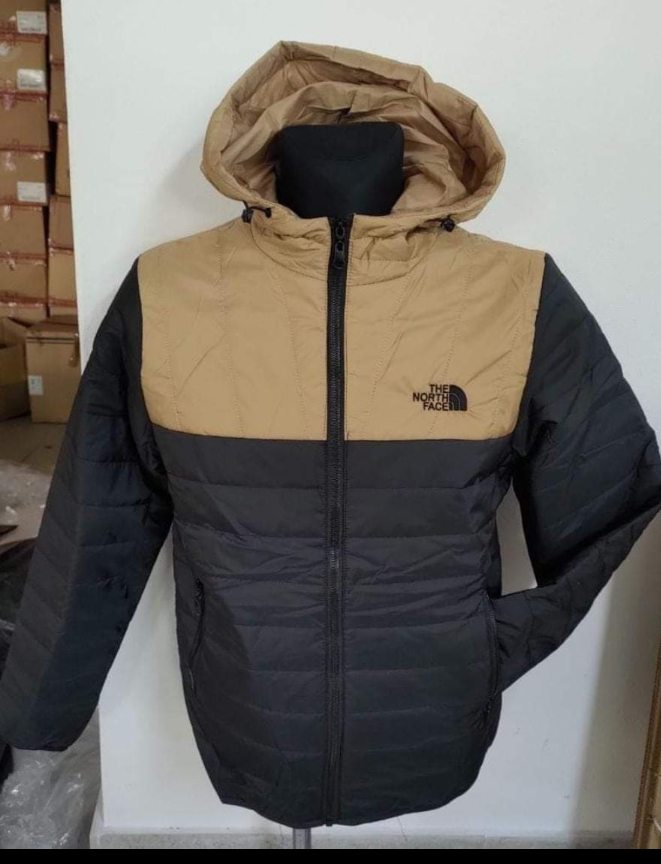 Chaquetón nf bicolor