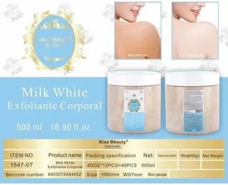 Exfoliante corporal milk White
