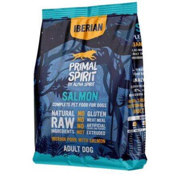 Sucha karma dla psa Primal Spirit Iberian Salmon wieprzowina z łososiem 1kg