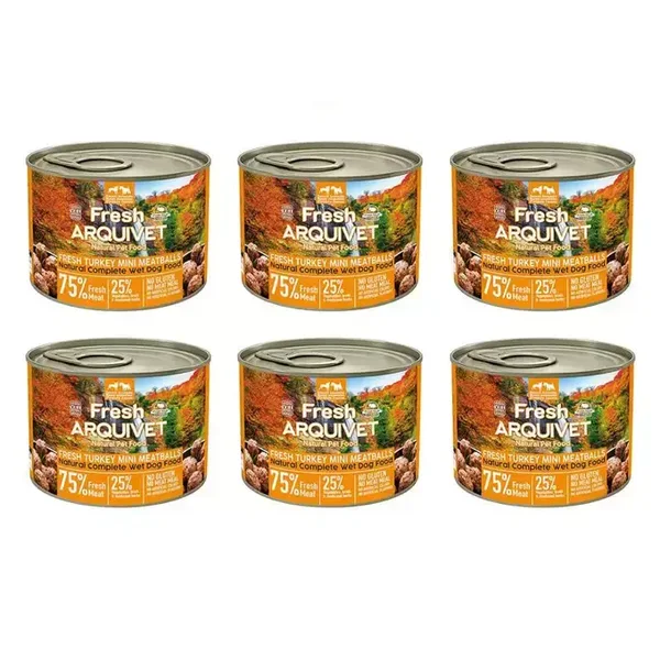 Arquivet Fresh klopsiki z indyka w sosie 6x200g