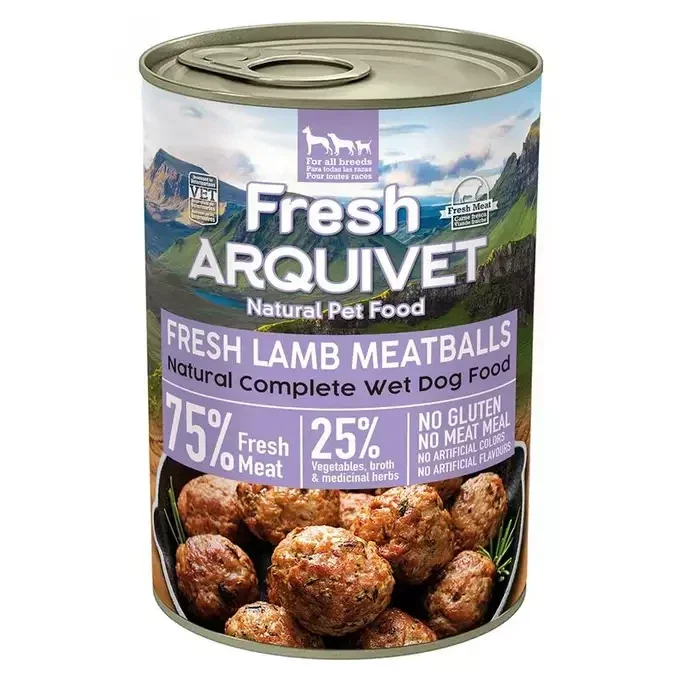 Arquivet Fresh klopsiki z jagnięciną, marchewką i batatami 400g