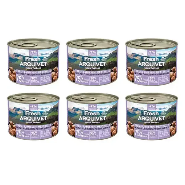 Arquivet Fresh klopsiki z jagnięciny w sosie 6x200g