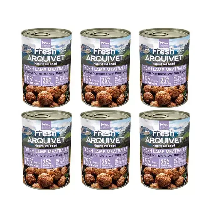 Arquivet Fresh klopsiki z jagnięciny w sosie 6x400g