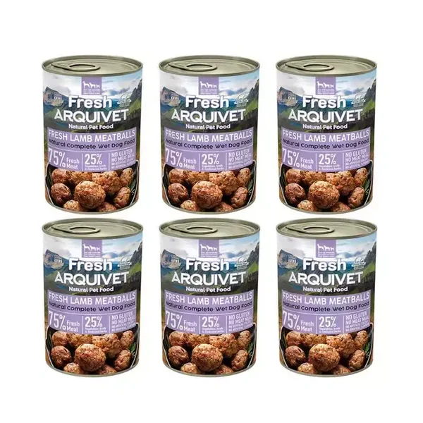 Arquivet Fresh klopsiki z jagnięciny w sosie 6x400g