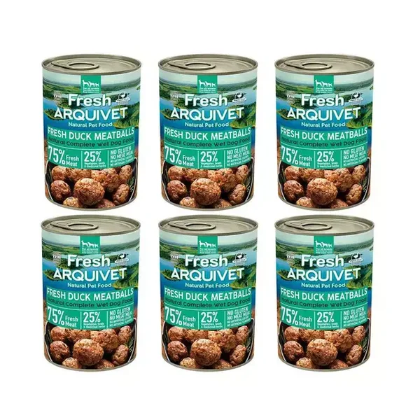 Arquivet Fresh klopsiki z kaczką batatem i pomarańczą 6x400g