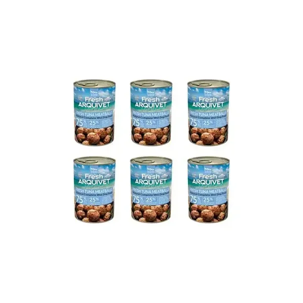 Arquivet Fresh klopsiki z tuńczykiem, dynią i szpinakiem 6x400g