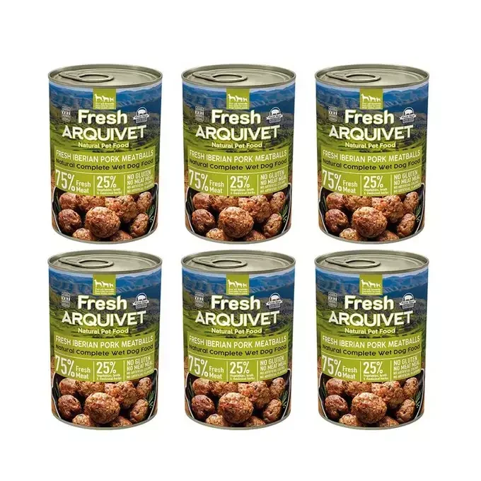 Arquivet Fresh klopsiki z wieprzowiny w sosie 6x400g