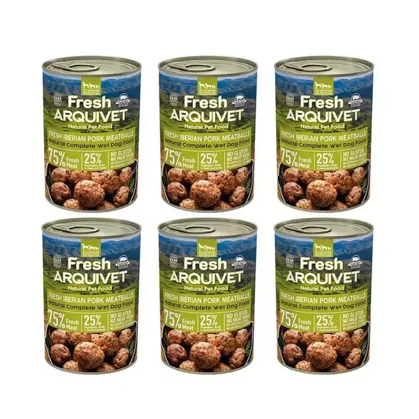 Arquivet Fresh klopsiki z wieprzowiny w sosie 6x400g
