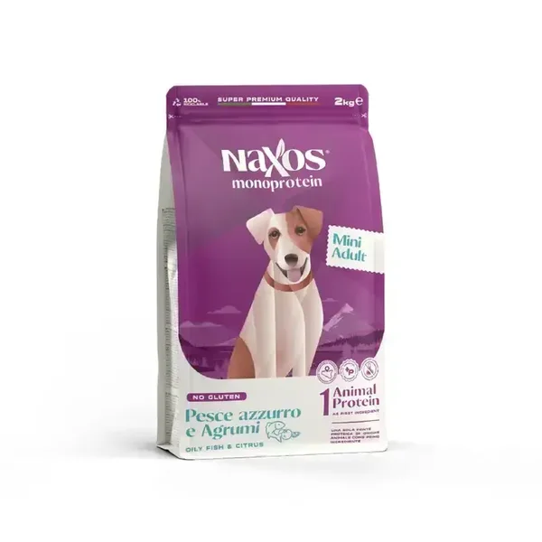 Naxos Adult Mini ryba z cytrusami dla psów dorosłych 2kg