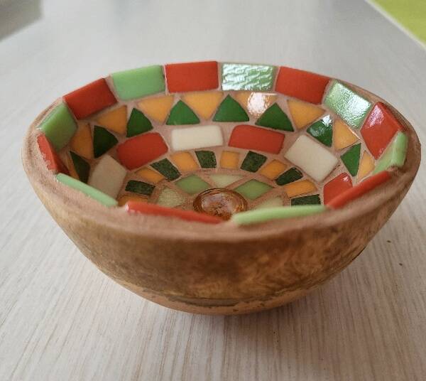 Coupe en mosaique