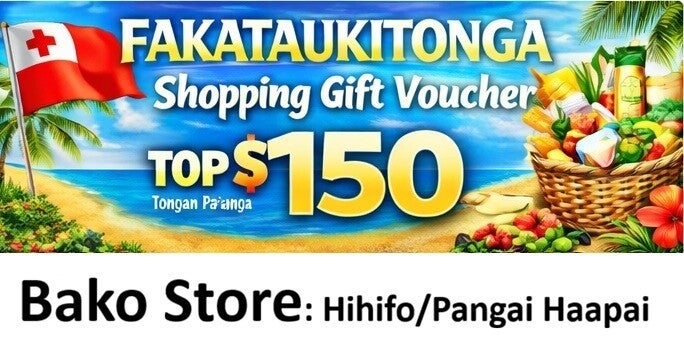 Bako Store, Hihifo/Pangai $150 TOP