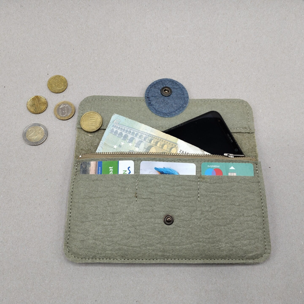 Portemonnee van Piñatex