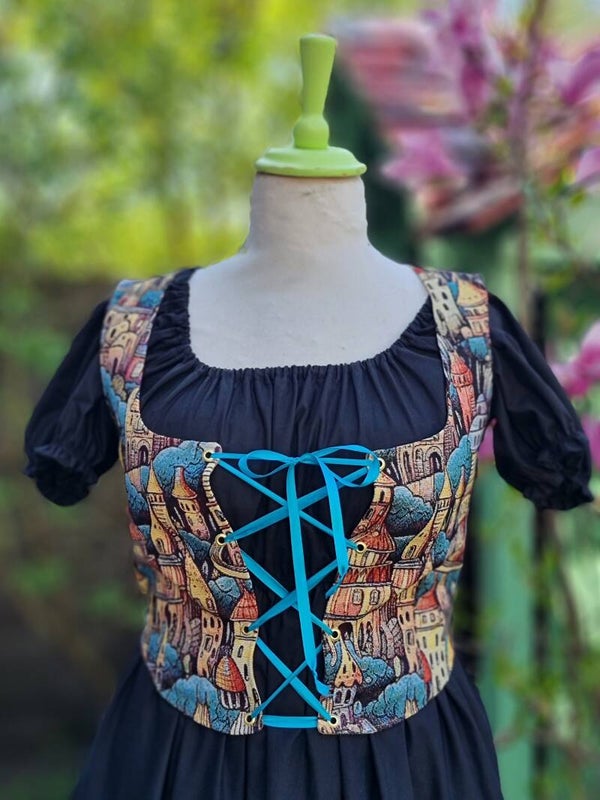 Corset Fantasy Village maat XL