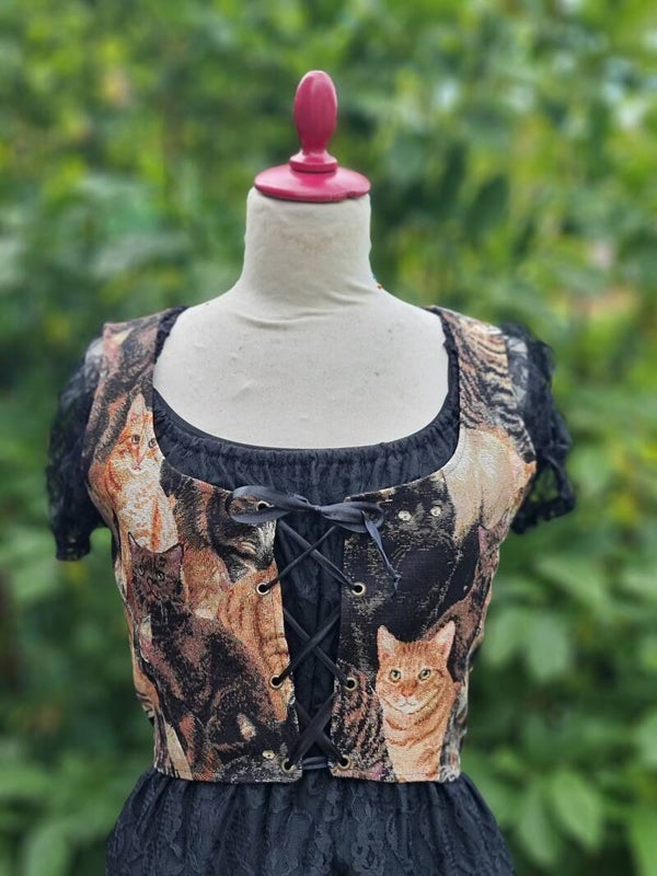 Corset katten maat S