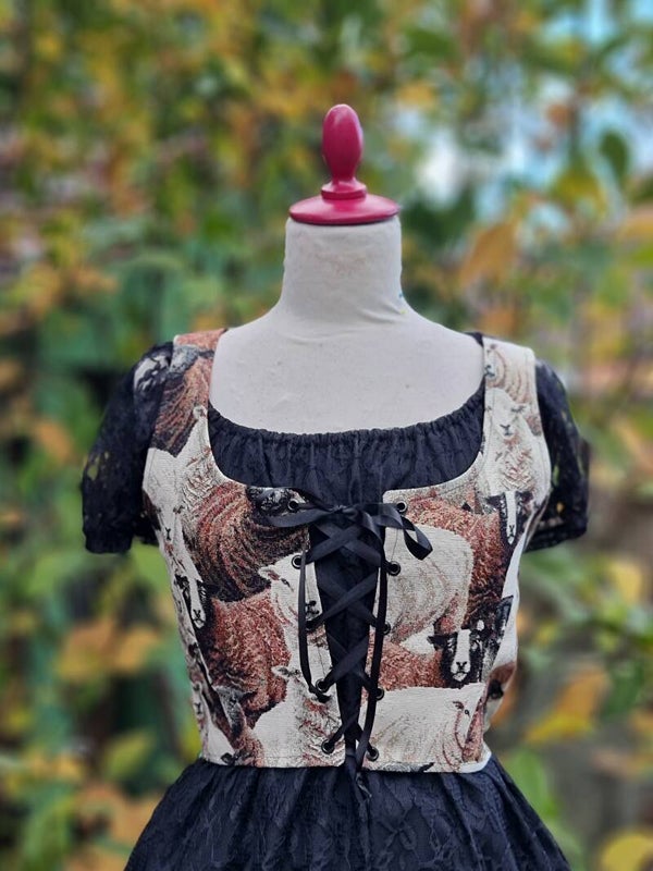 Corset schapen maat M/L