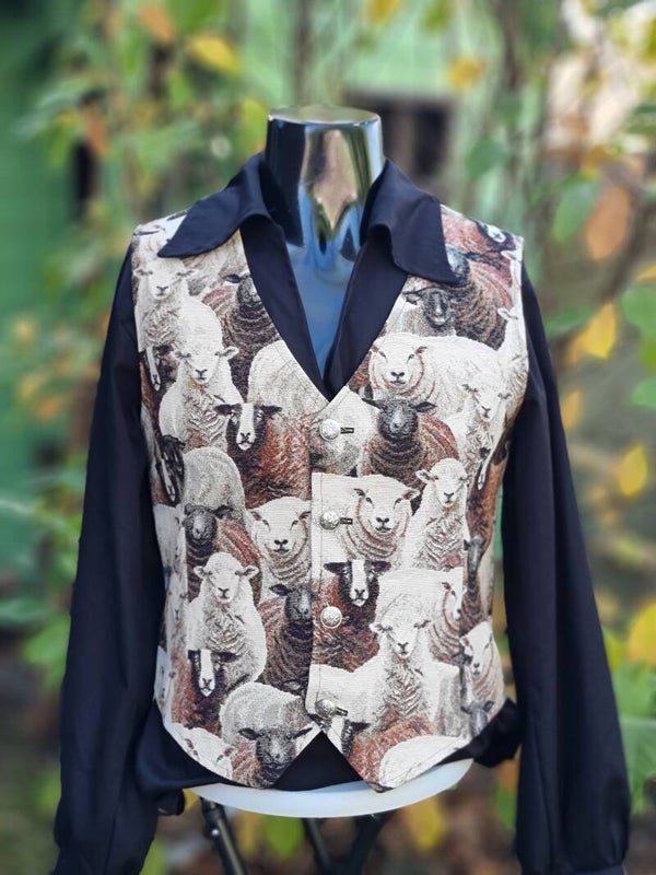 Gilet schapen maat L