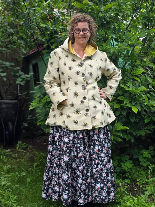 Fairy Coat bijen kort maat L/XL