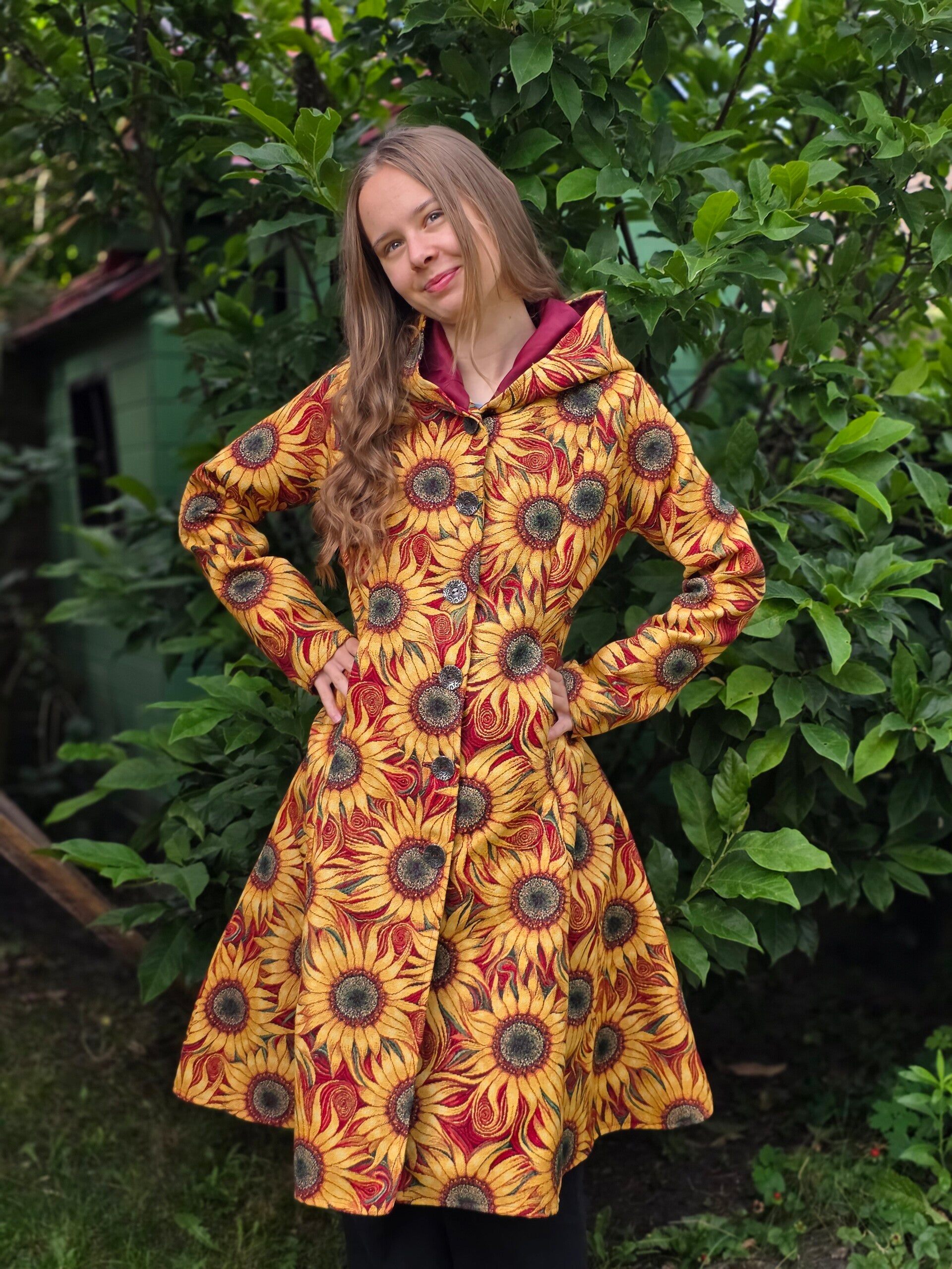 Fairy Coat zonnebloem maat S/M