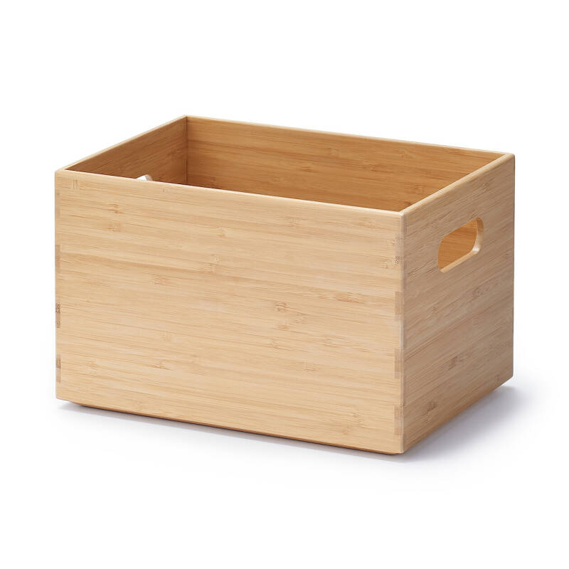 Stapelbare Bambus-Box