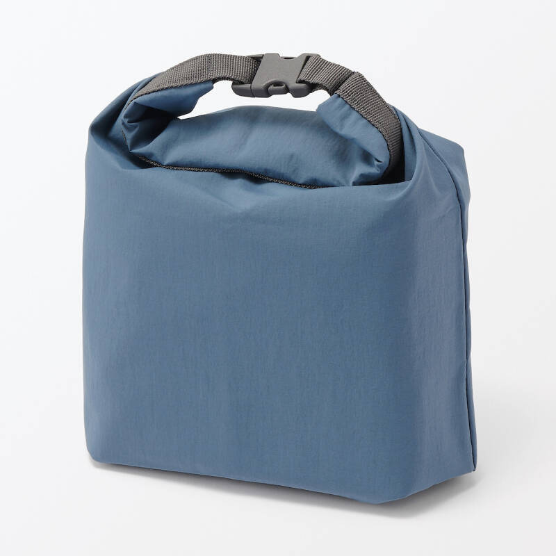 Isolierte Tasche (aus Kunststoffen) für Lunchboxen und Behälter - Rauchblau
