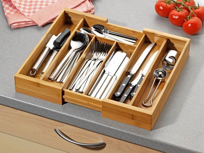 Besteckkasten braun