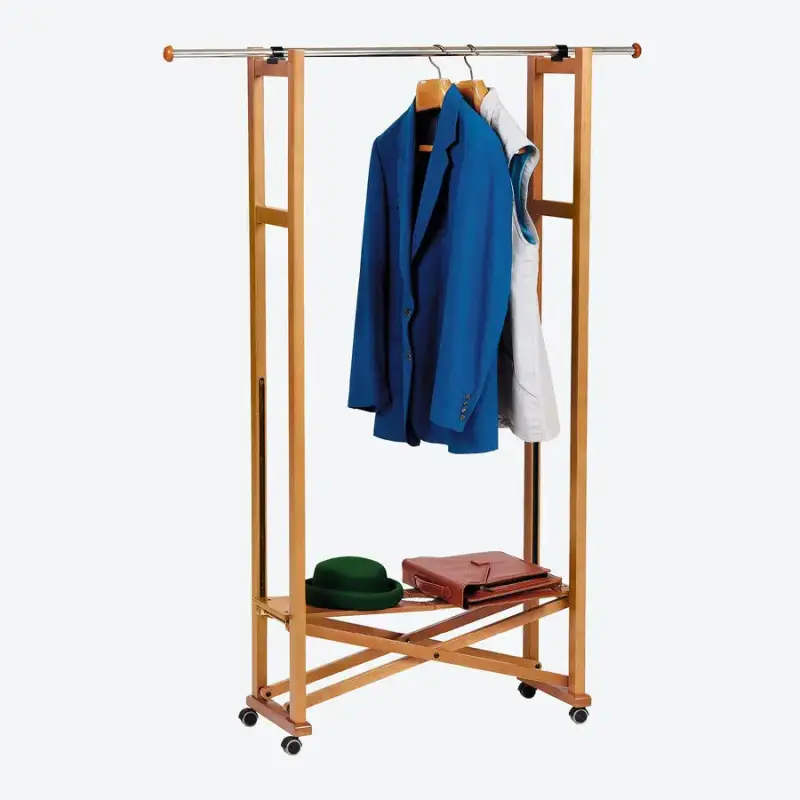 Falt-Garderobe Holz