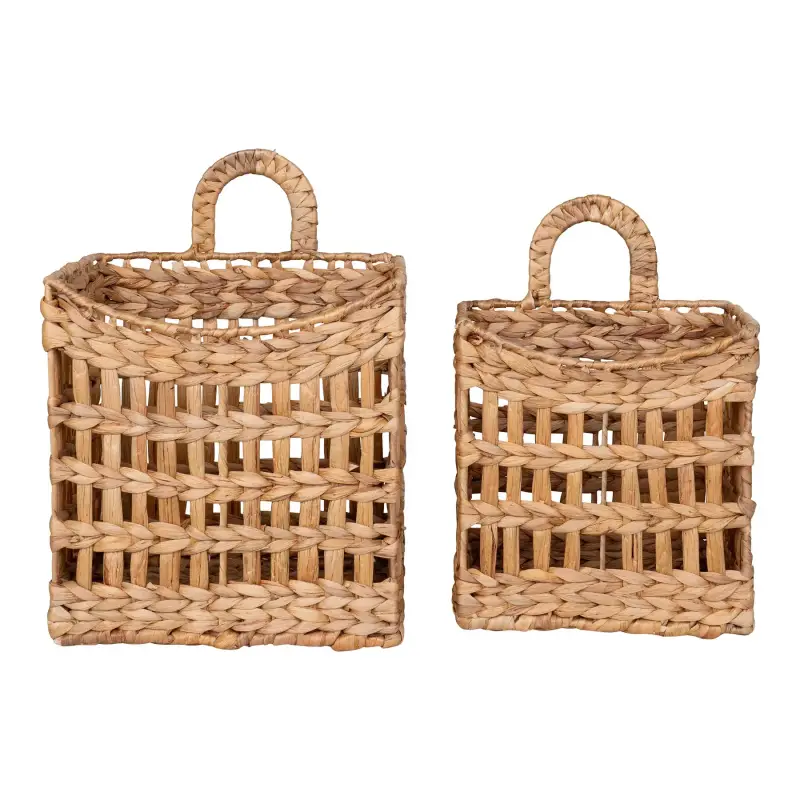 Hängender Korb x 2 in beige