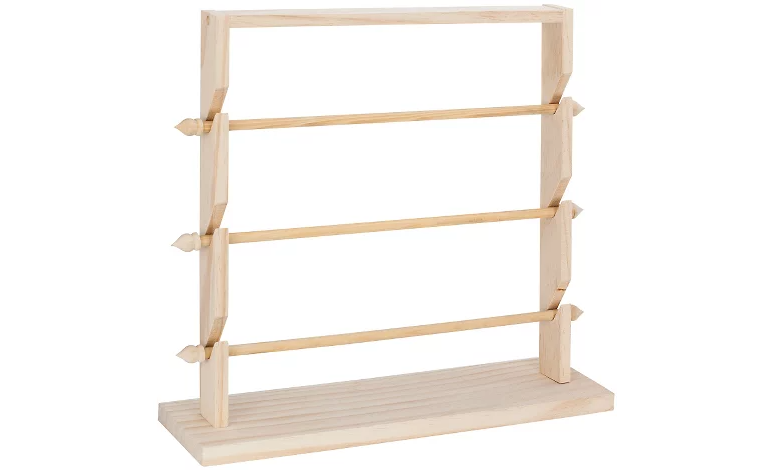 Bändchenrollenhalter Holz